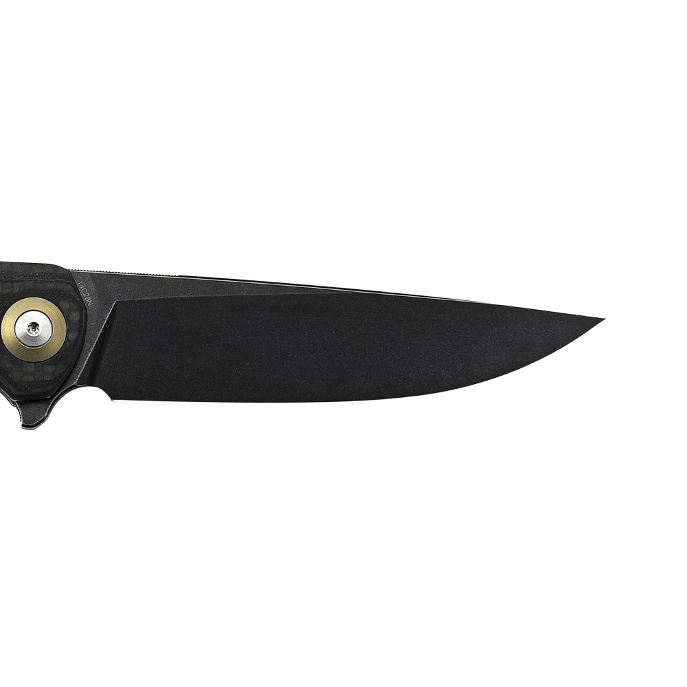 Nóż składany Bestech Knives Ascot - Wood/Black Blade