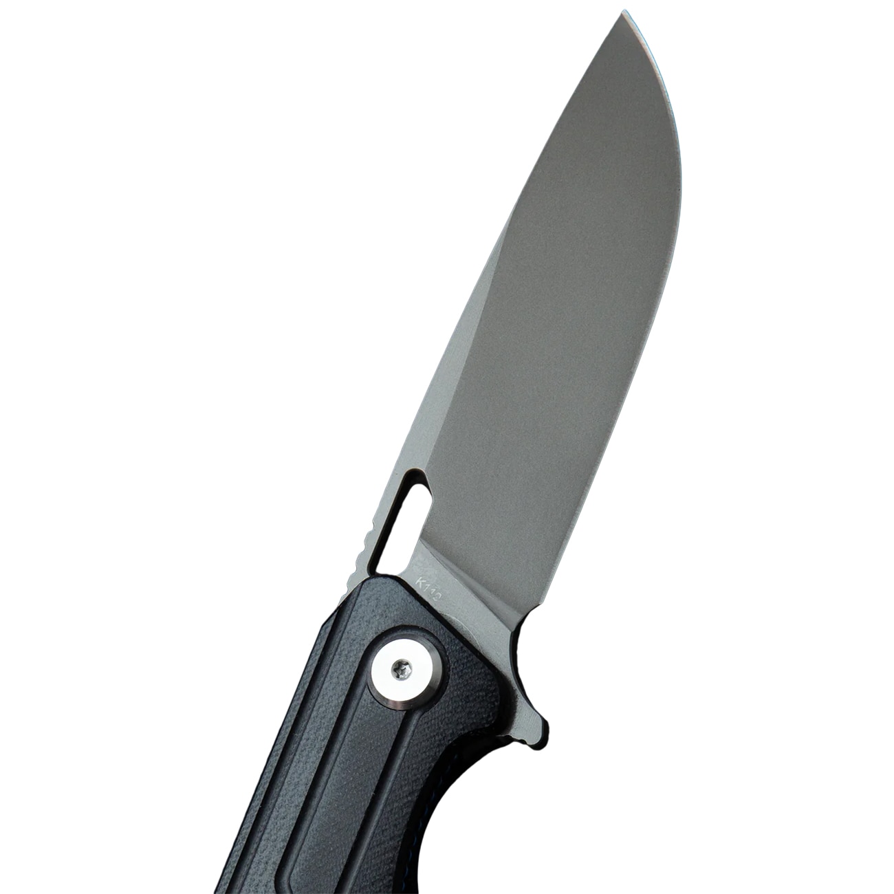Bestech Knives Circuit Grey Titanium Folding Knife - Black