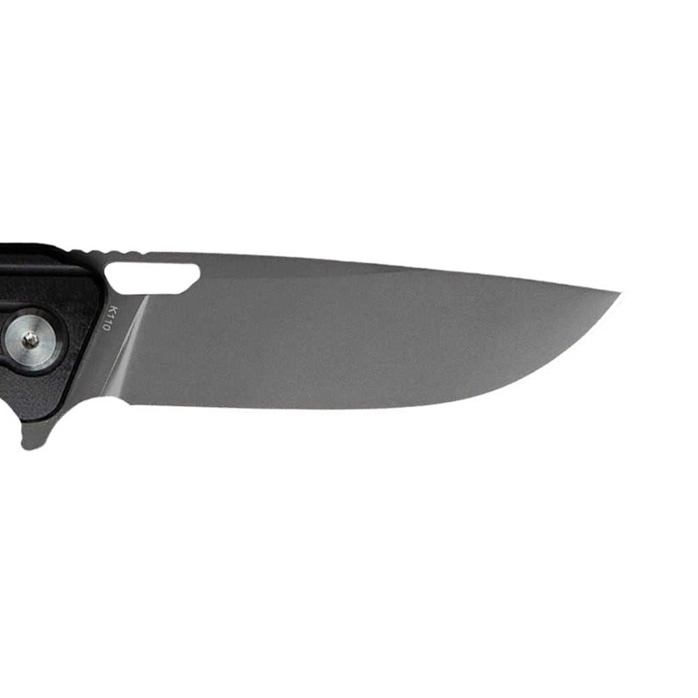Bestech Knives Circuit Grey Titanium Folding Knife - Black