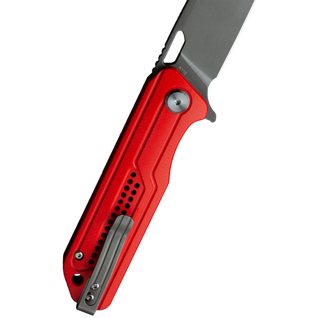 Складаний ніж Bestech Knives Circuit Gray Titanium - Red