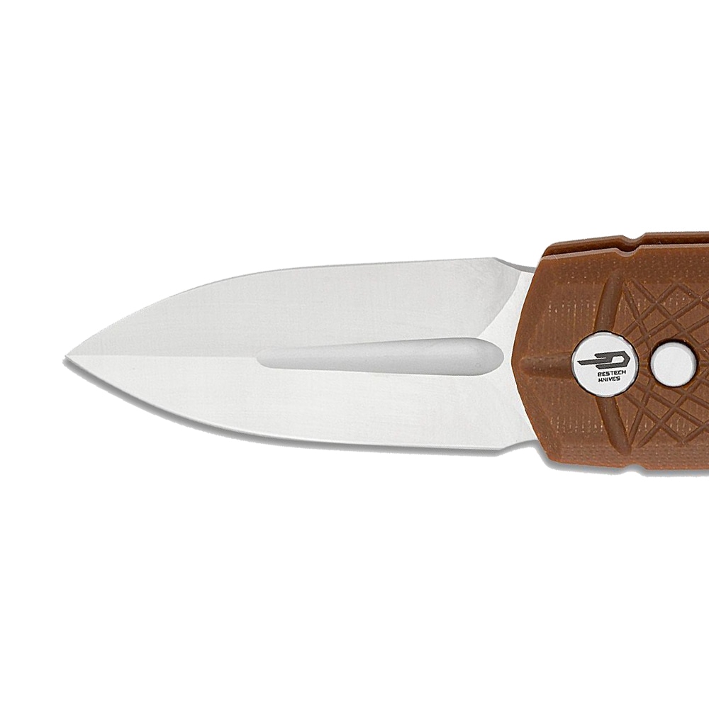 Nóż składany Bestech Knives QUQU G10 - Brown
