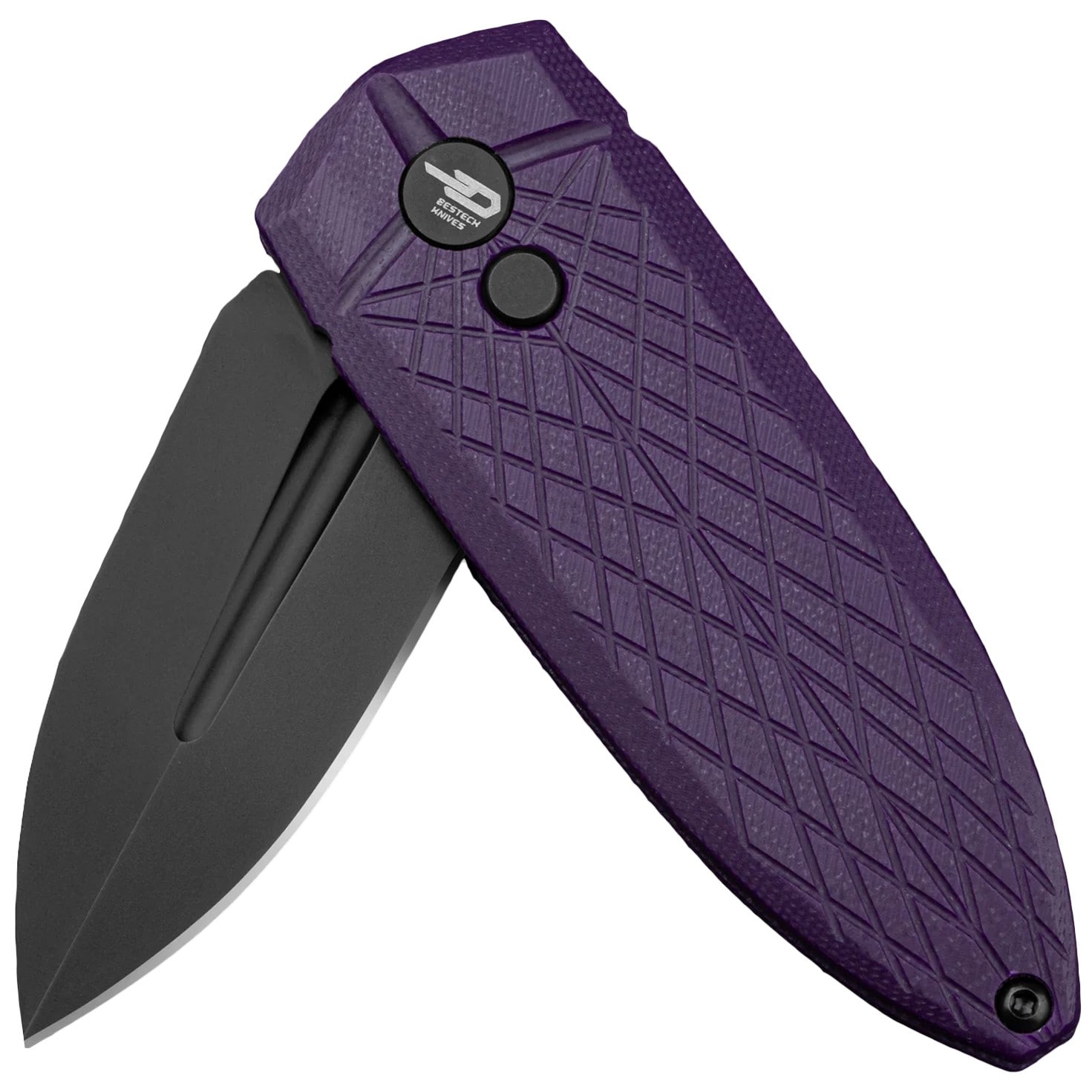 Nóż składany Bestech Knives QUQU G10 - Purple