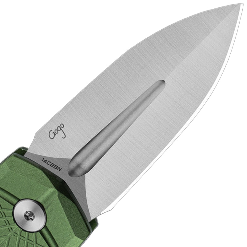 Nóż składany Bestech Knives QUQU Aluminum - Olive
