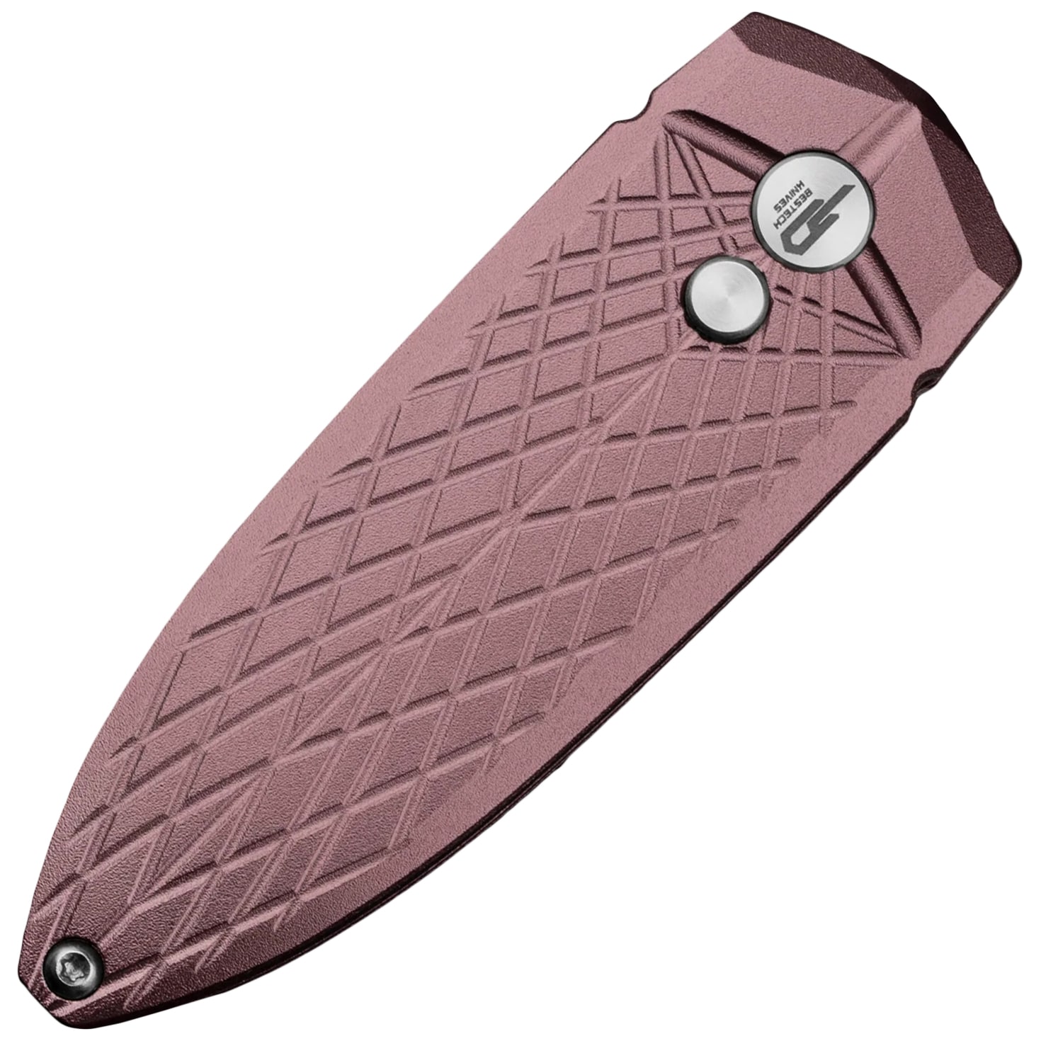 Bestech Knives QUQU Aluminum Folding Knife - Brown