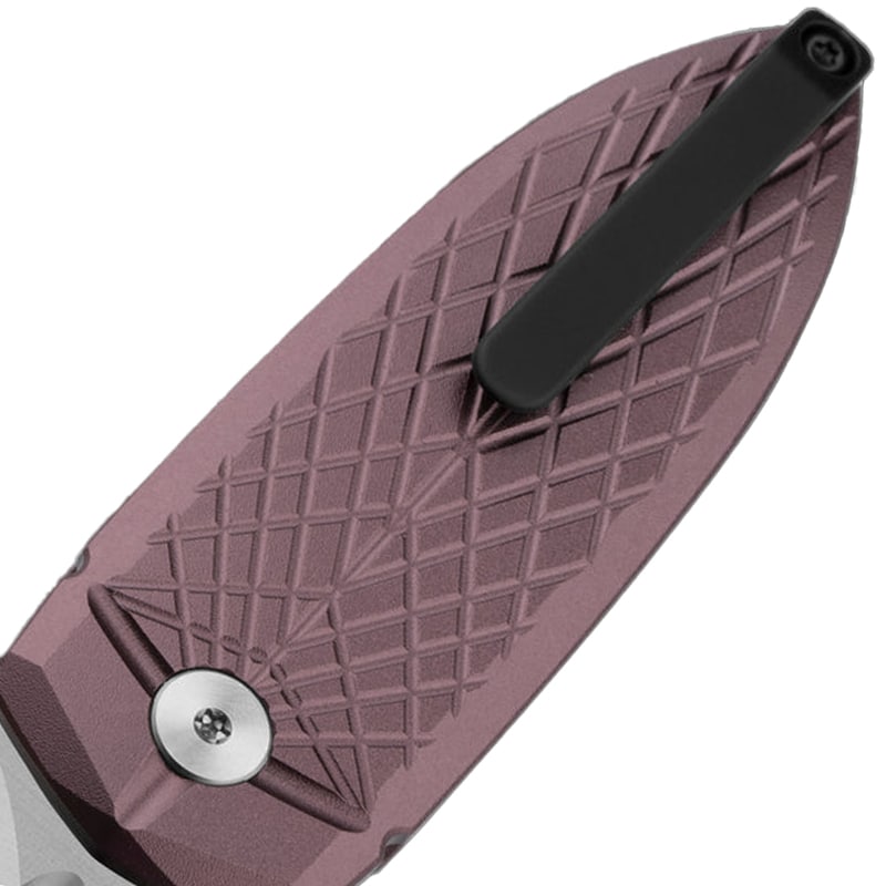Bestech Knives QUQU Aluminum Folding Knife - Brown