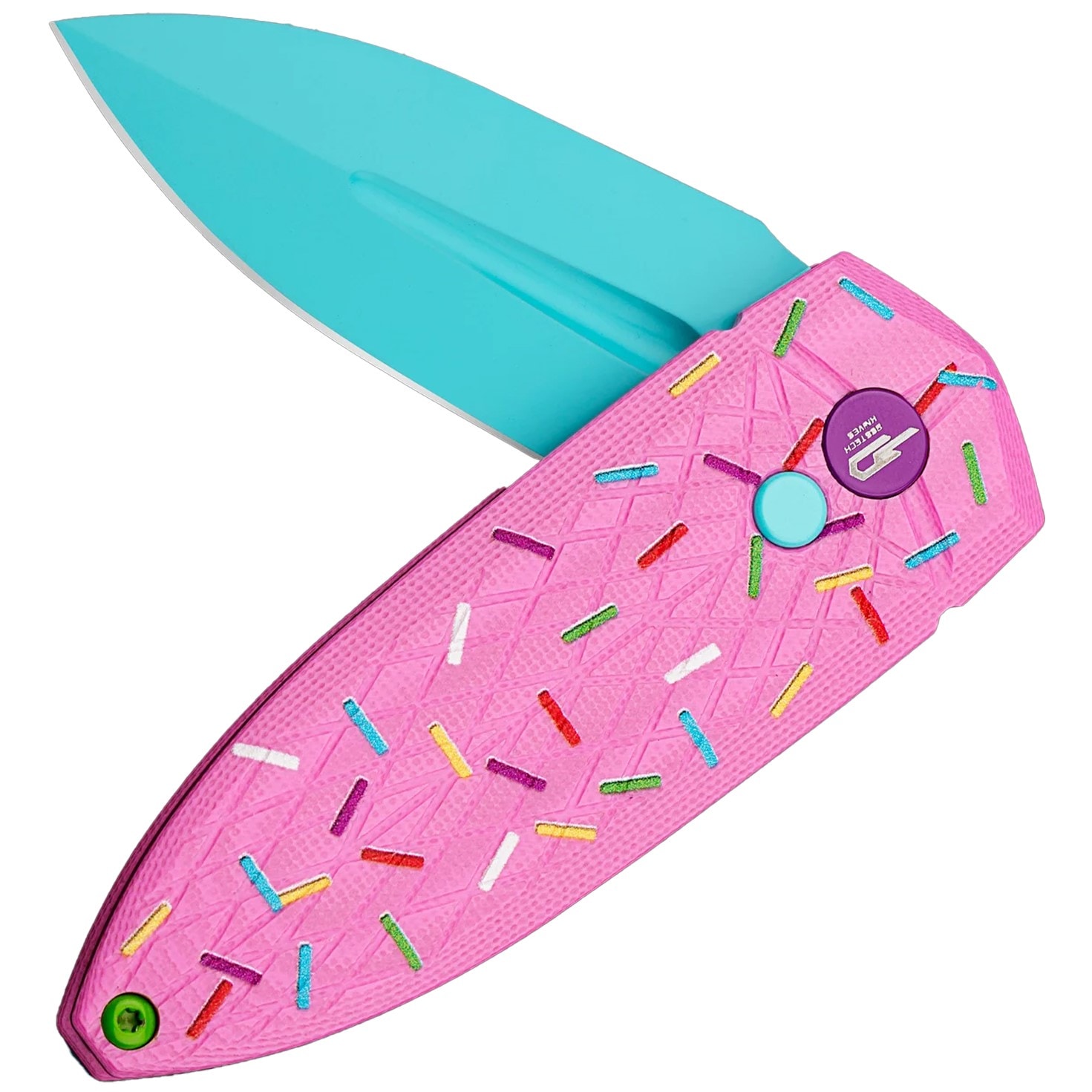Nóż składany Bestech Knives QUQU G10 - Pink Sprinkle