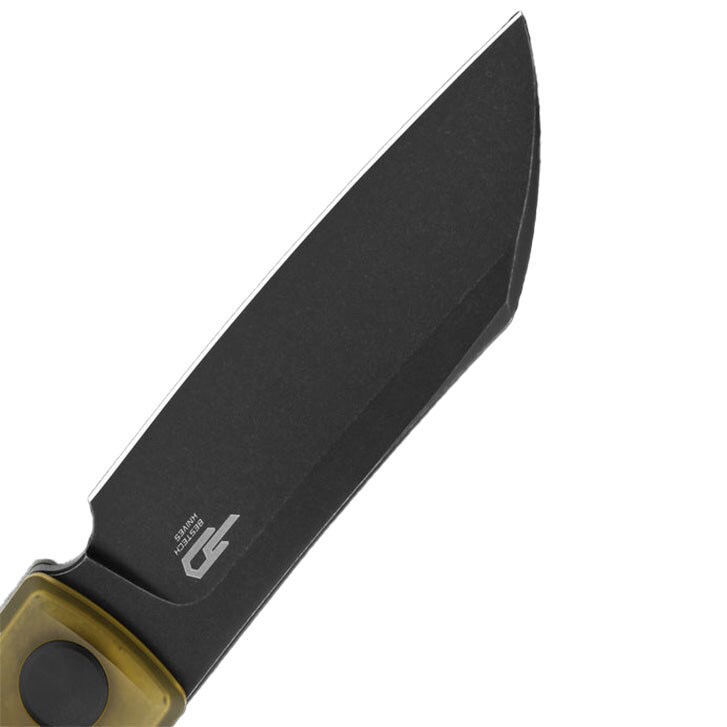 Nóż składany Bestech Knives Bruv - Black Stonewash/Bronze Black Titanium/Ultem 
