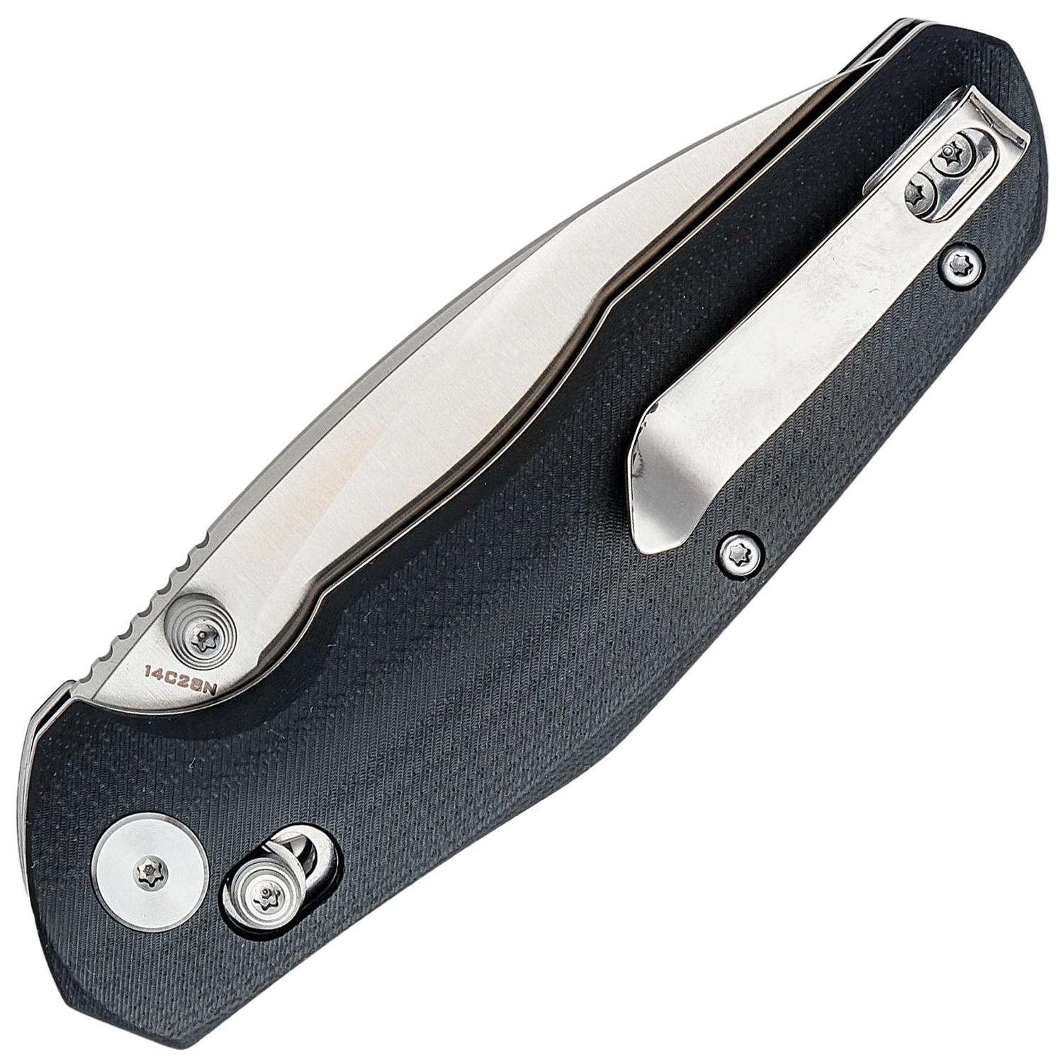 Bestechman Ronan Satin Folding Knife - Black