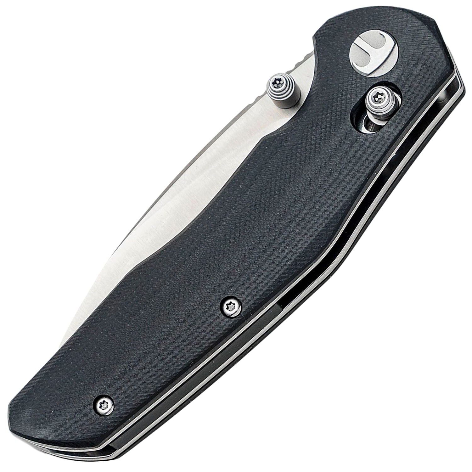 Bestechman Ronan Satin Folding Knife - Black