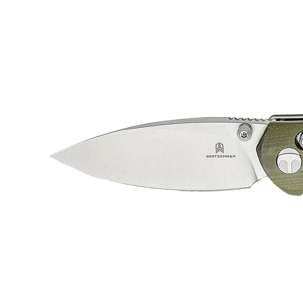 Nóż składany Bestechman Ronan Satin - OD Green