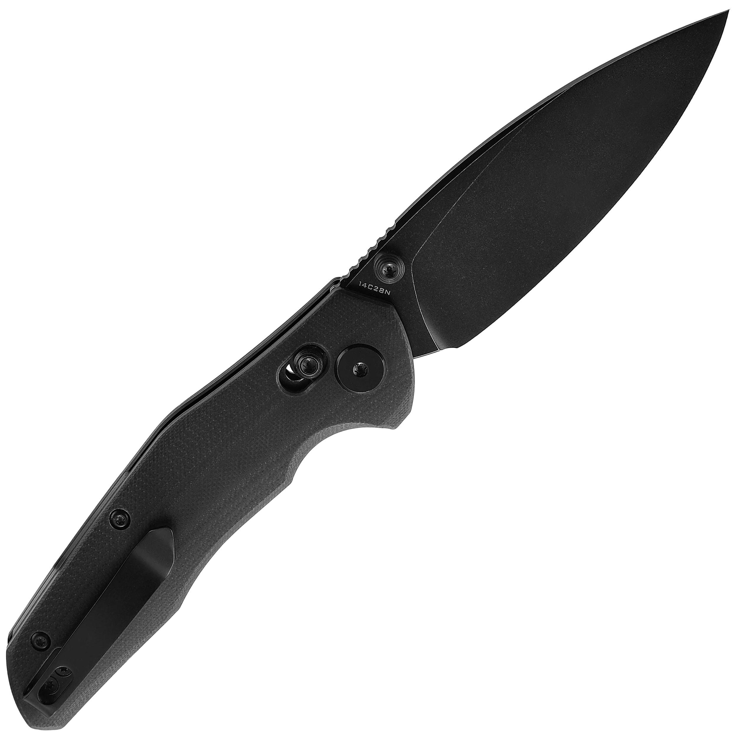 Складаний ніж Bestechman Ronan Black Titanized Stonewash - Black