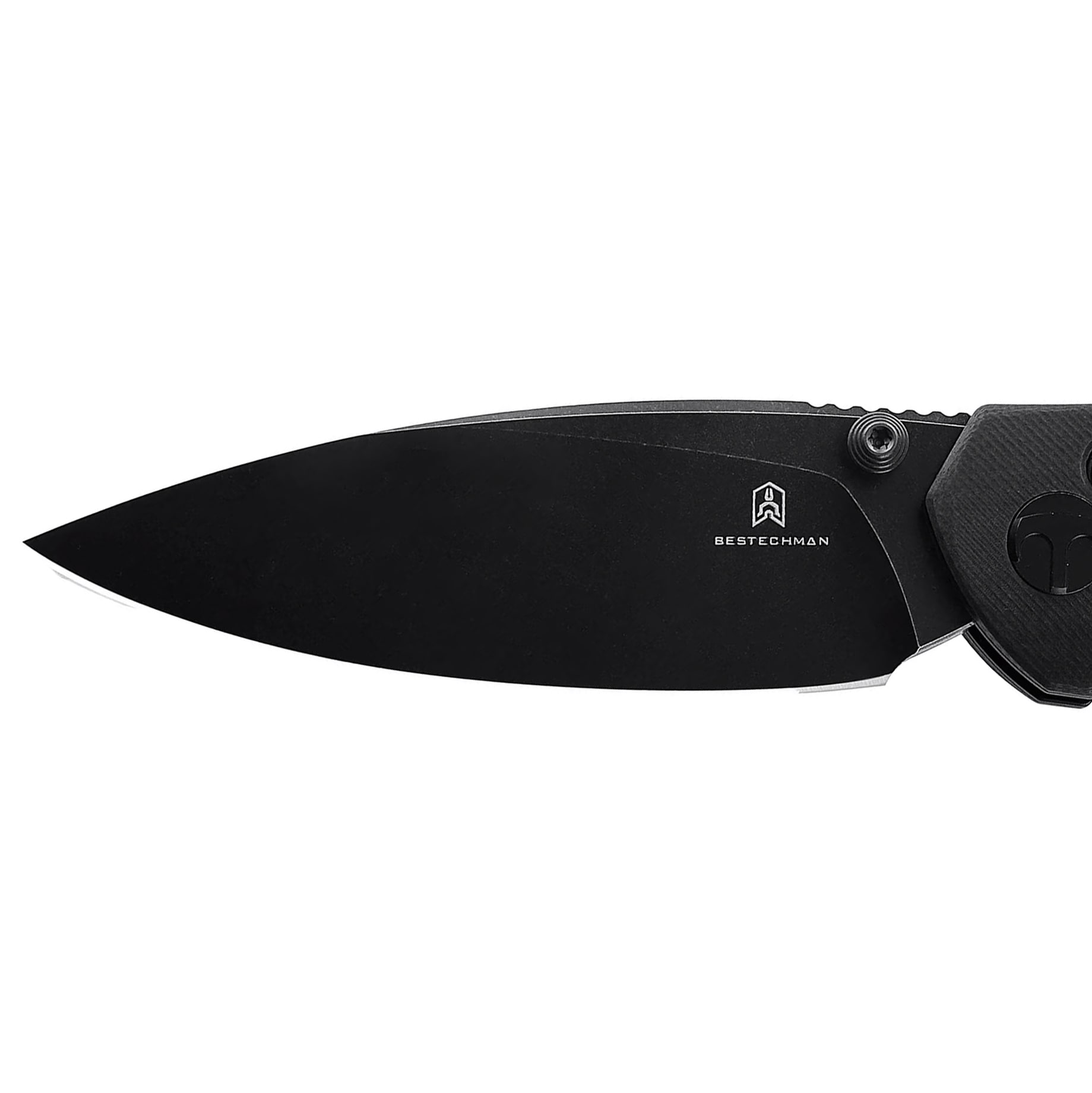 Складаний ніж Bestechman Ronan Black Titanized Stonewash - Black