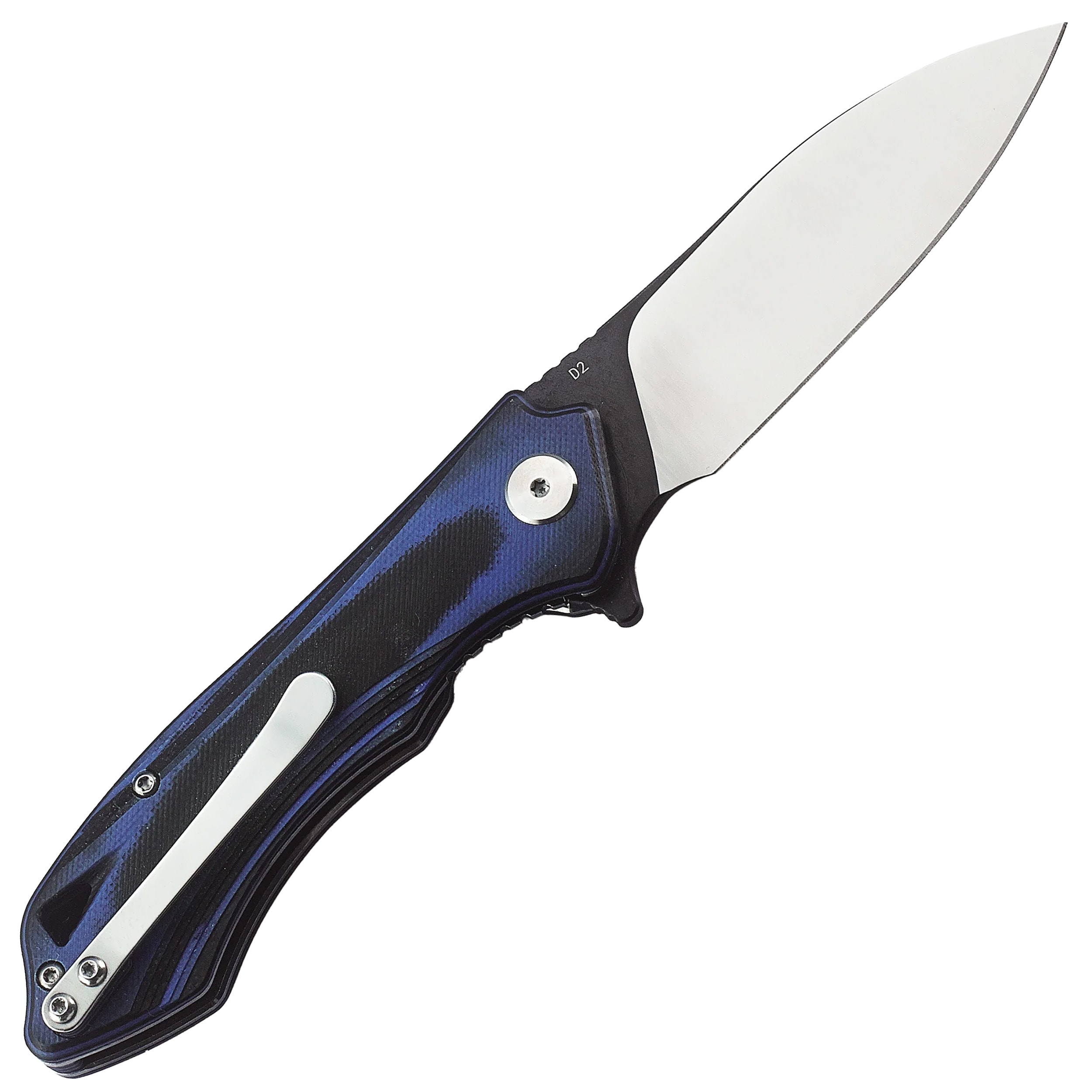 Nóż składany Bestech Knives Beluga - Two Tone/Black/Blue