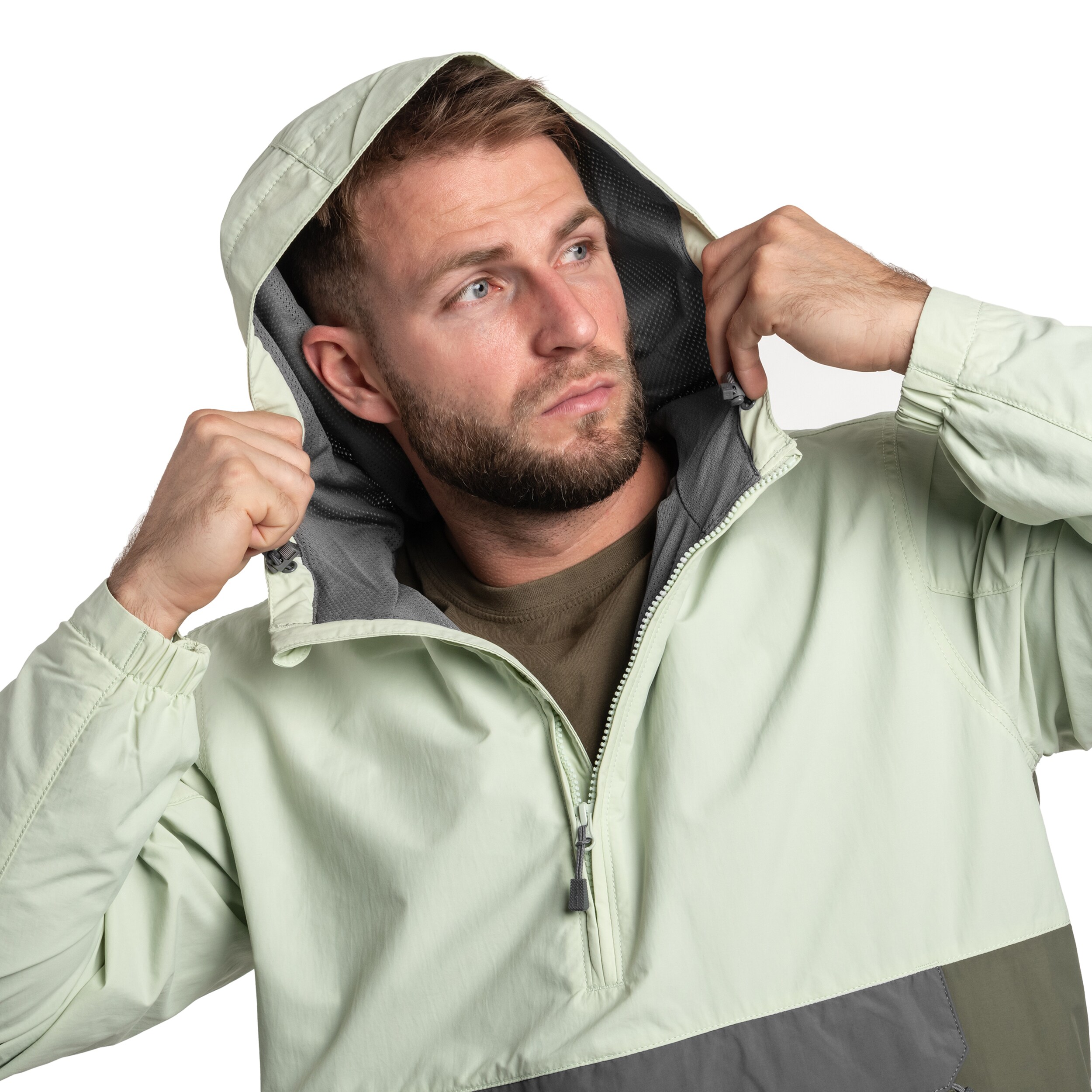 Kurtka Carhartt Anorak Rain Defender Lightweight Packable - Tender Green/Dusty Olive