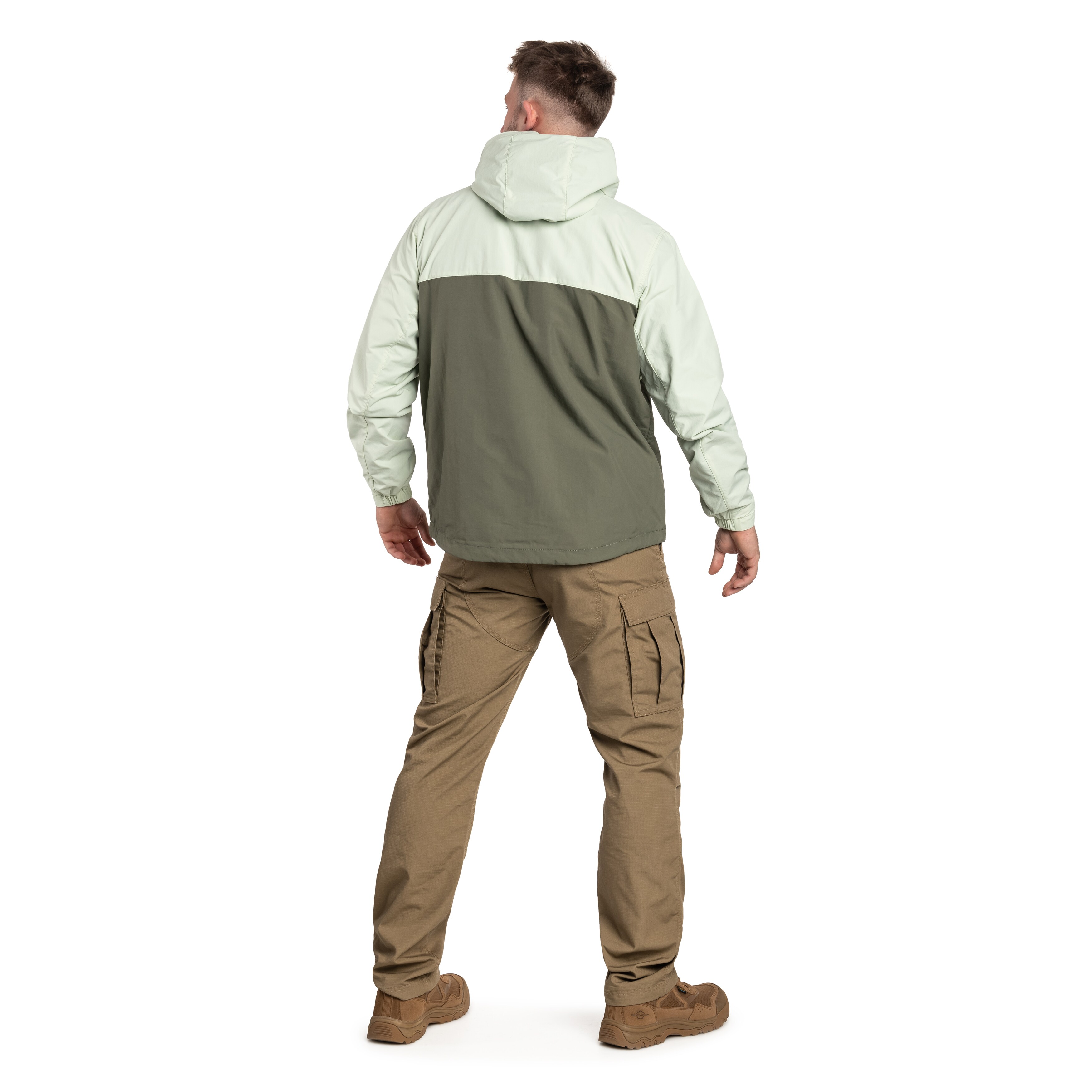 Kurtka Carhartt Anorak Rain Defender Lightweight Packable - Tender Green/Dusty Olive
