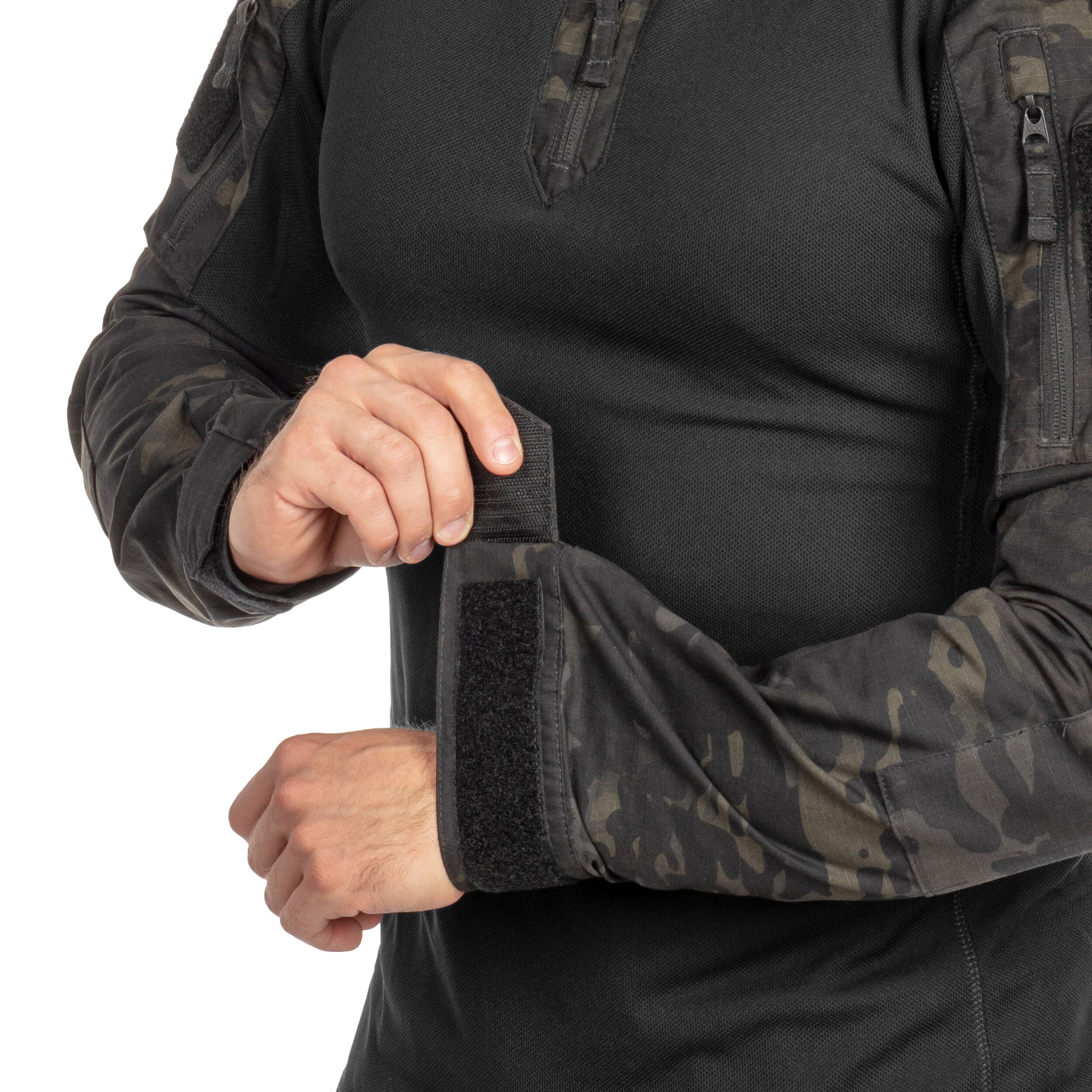 Bluza Helikon MCDU Combat Shirt NyCo Rip-Stop - MultiCam Black 