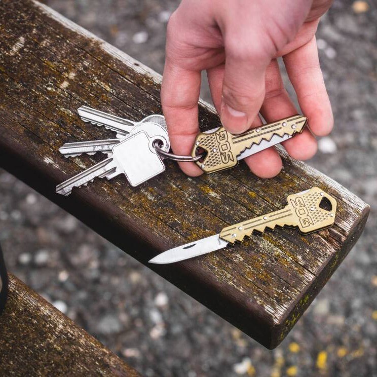 Складаний ніж SOG Key Knife - Brass