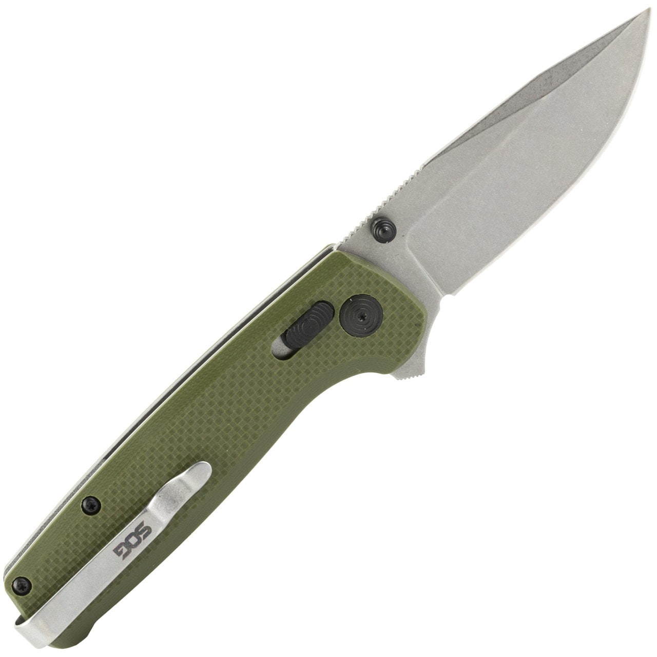 SOG Terminus XR G10 Satin folding knife - Olive Drab