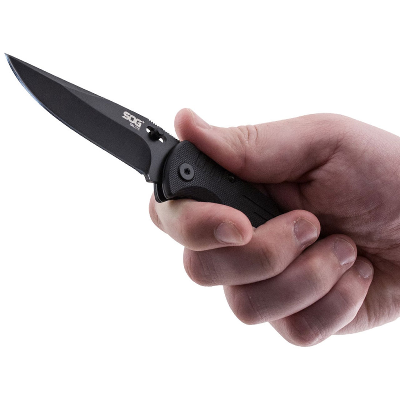 Складаний ніж SOG Salute Mini - Black