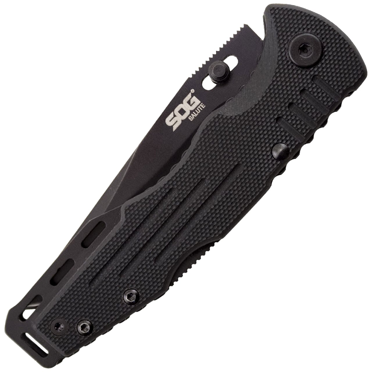 Складаний ніж SOG Salute Mini - Black