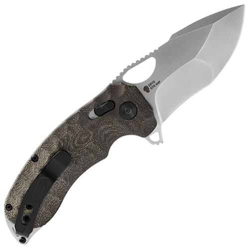 Nóż składany SOG Kiku XR - Natural Linen Micarta