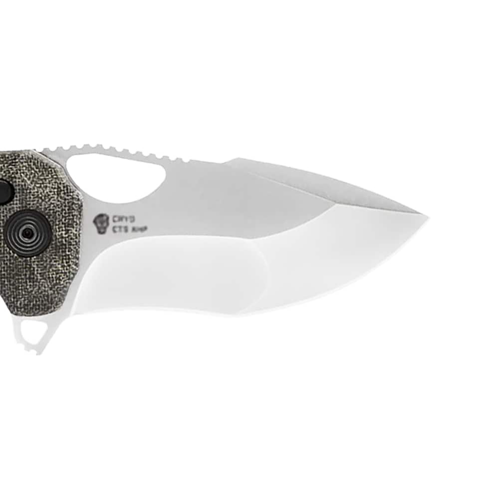 Nóż składany SOG Kiku XR - Natural Linen Micarta