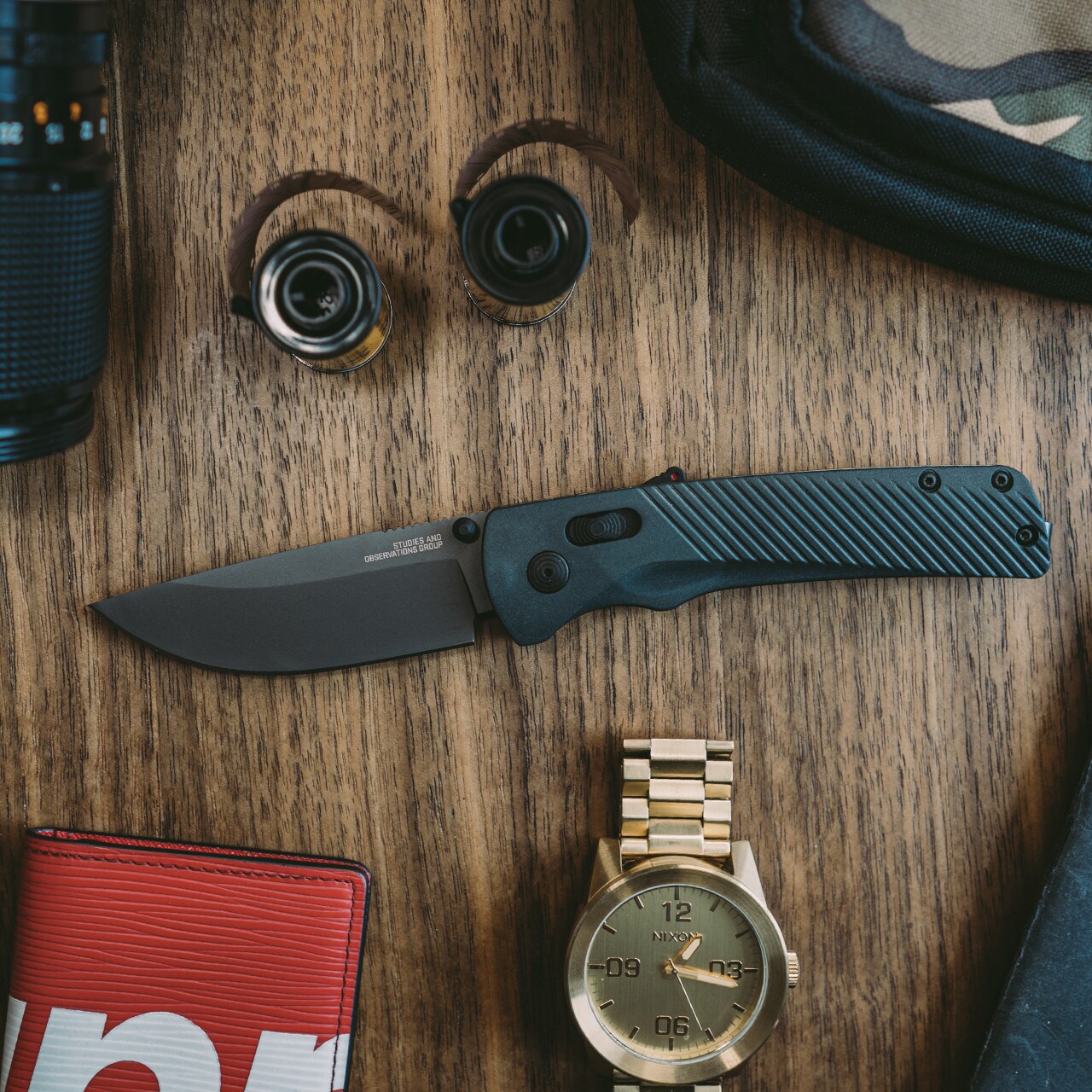 SOG Flash AT Folding Knife - Urban Gray