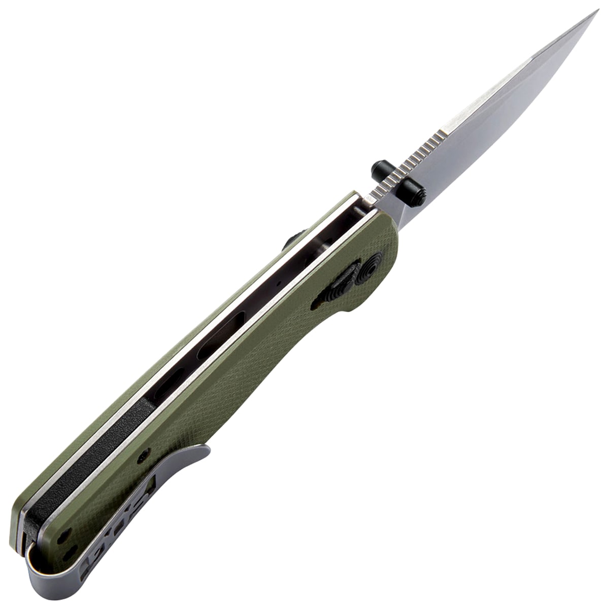 SOG Terminus XR G10 Stonewash Folding Knife - Olive Drab
