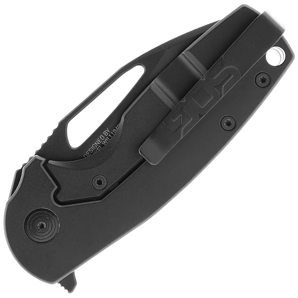 SOG Stout FLK Folding Knife - Blackout