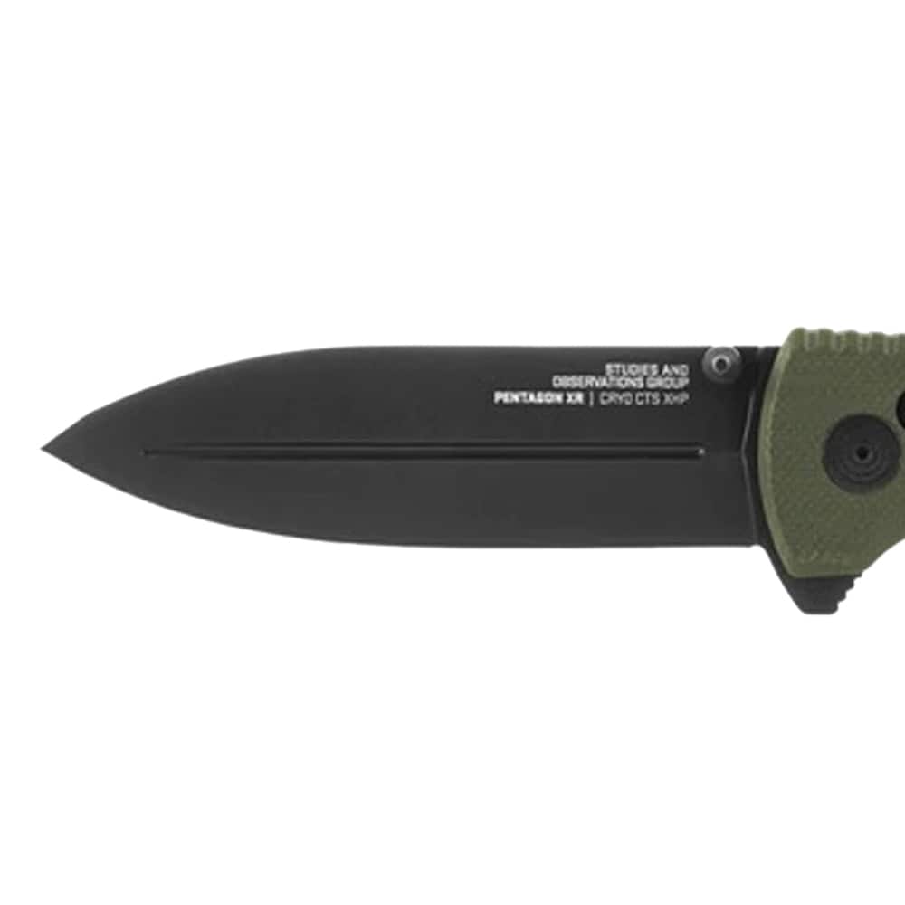 Складаний ніж SOG Pentagon XR  - OD Green