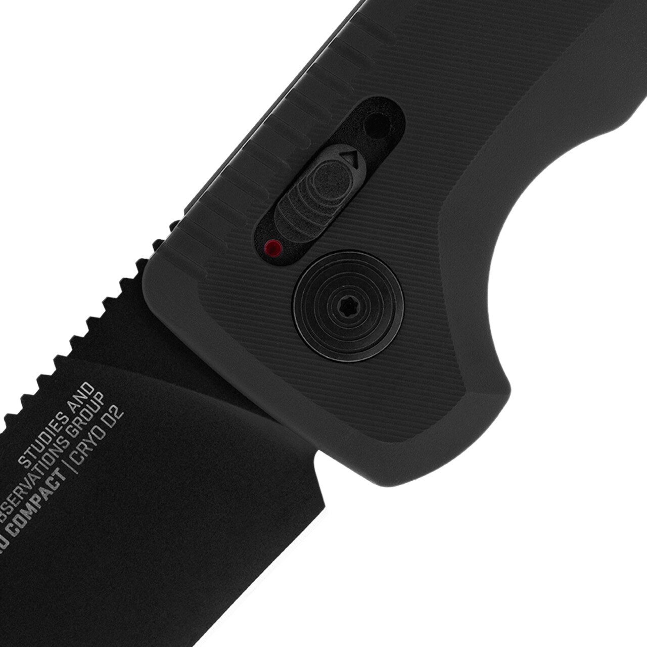 Пружинний ніж SOG-TAC AU Compact - Black