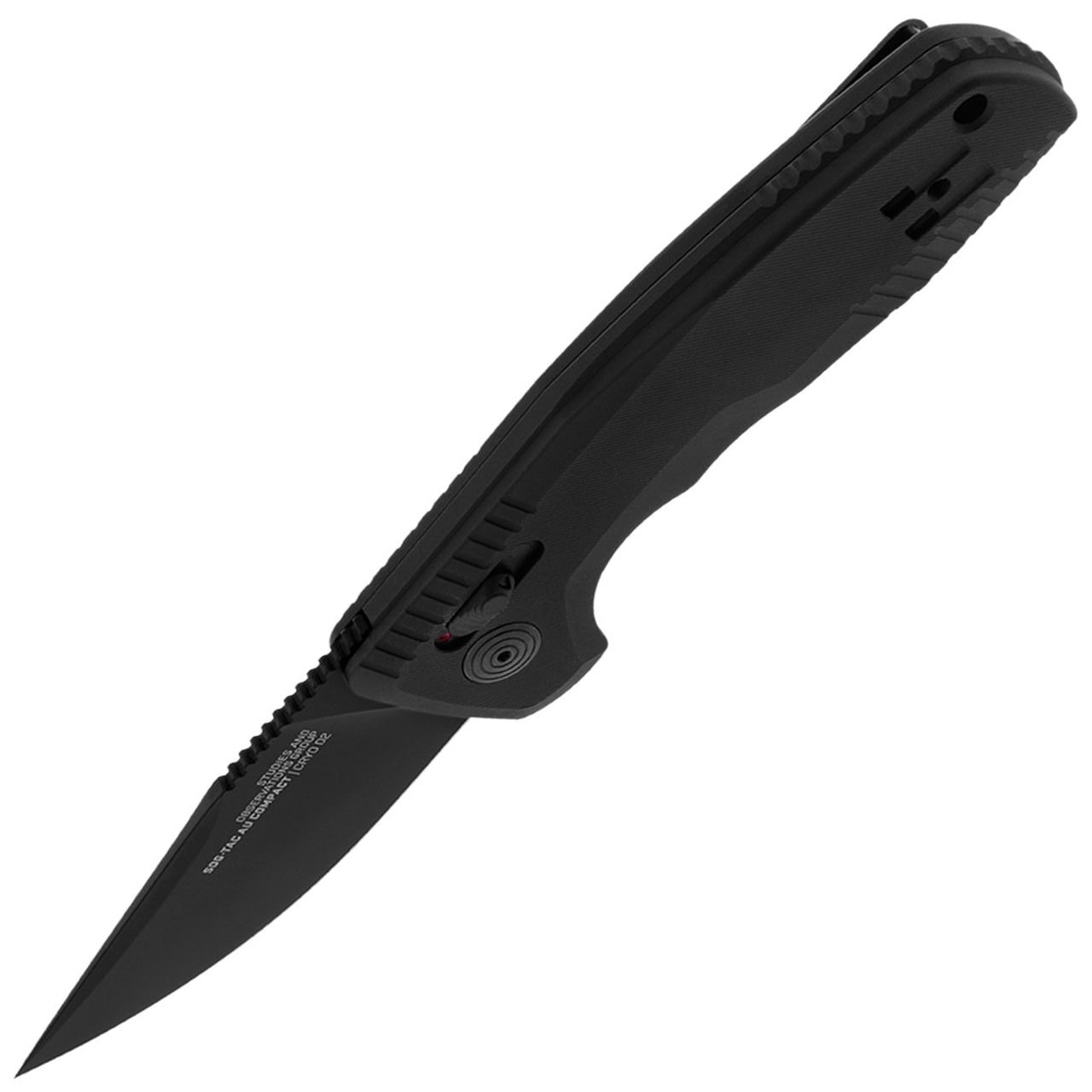 Пружинний ніж SOG-TAC AU Compact - Black