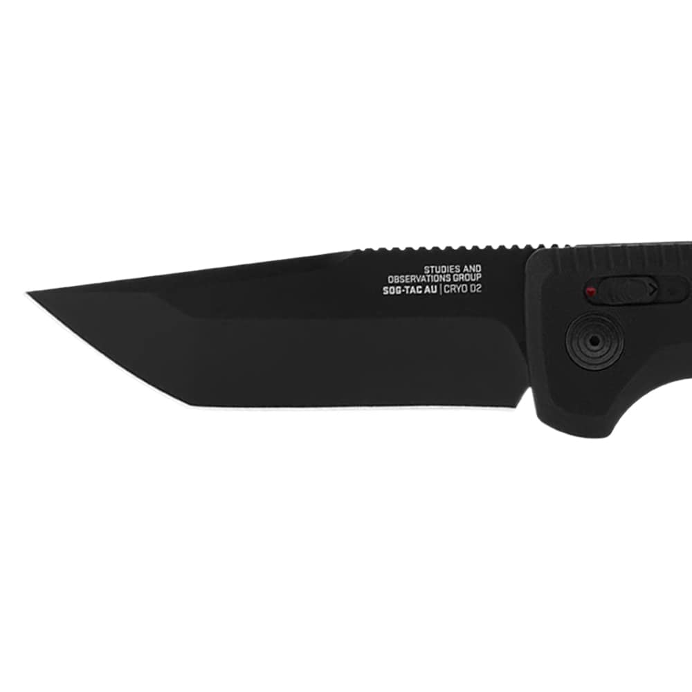 Пружинний ніж SOG-TAC AU Tanto - Black