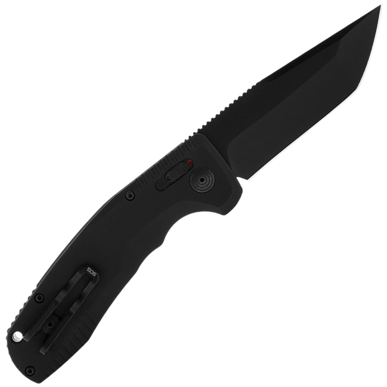 Nóż sprężynowy SOG-TAC AU Tanto - Black