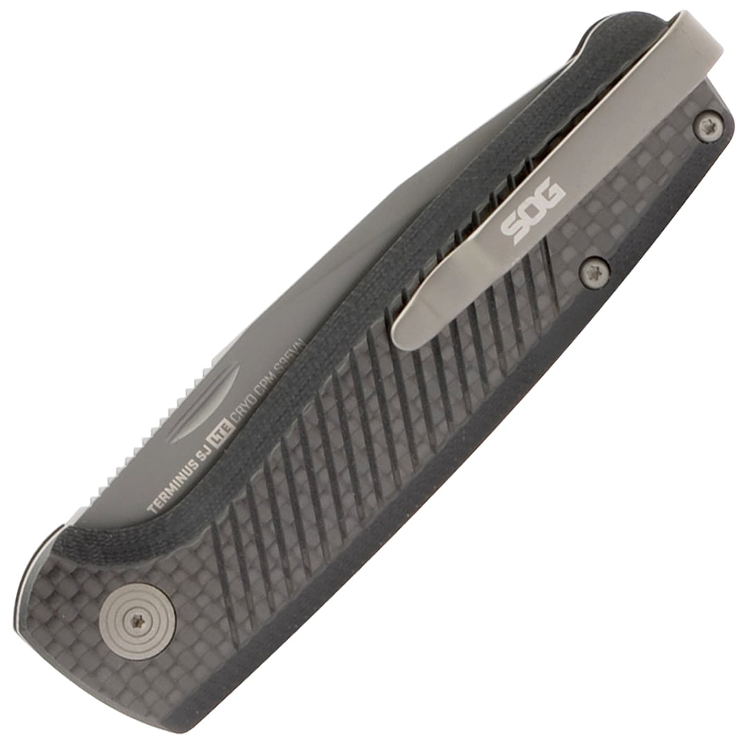 Nóż składany SOG Terminus SJ LTE Carbon - Graphite