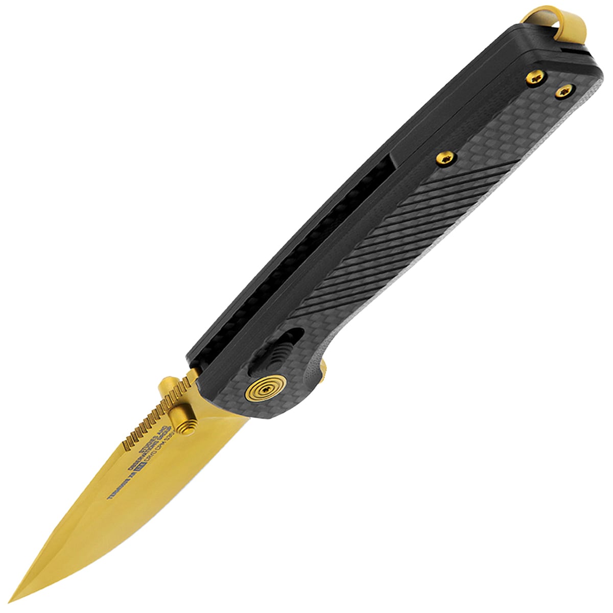 Nóż składany SOG Terminus XR LTE Carbon - Gold