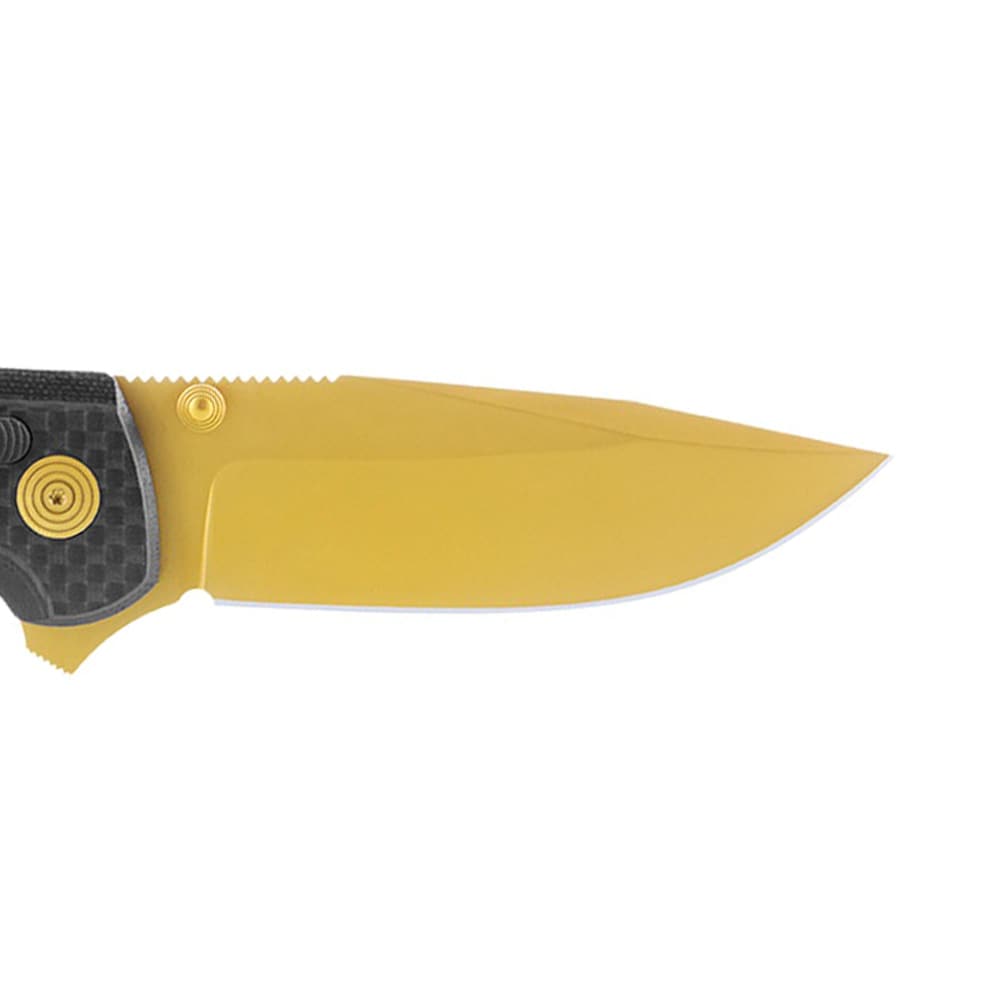 Nóż składany SOG Terminus XR LTE Carbon - Gold