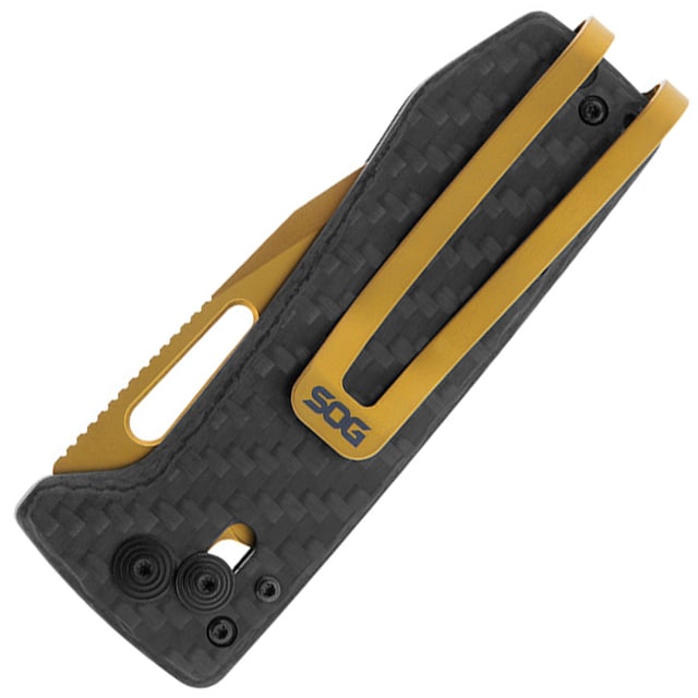 Nóż składany SOG Ultra XR - Carbon/Gold