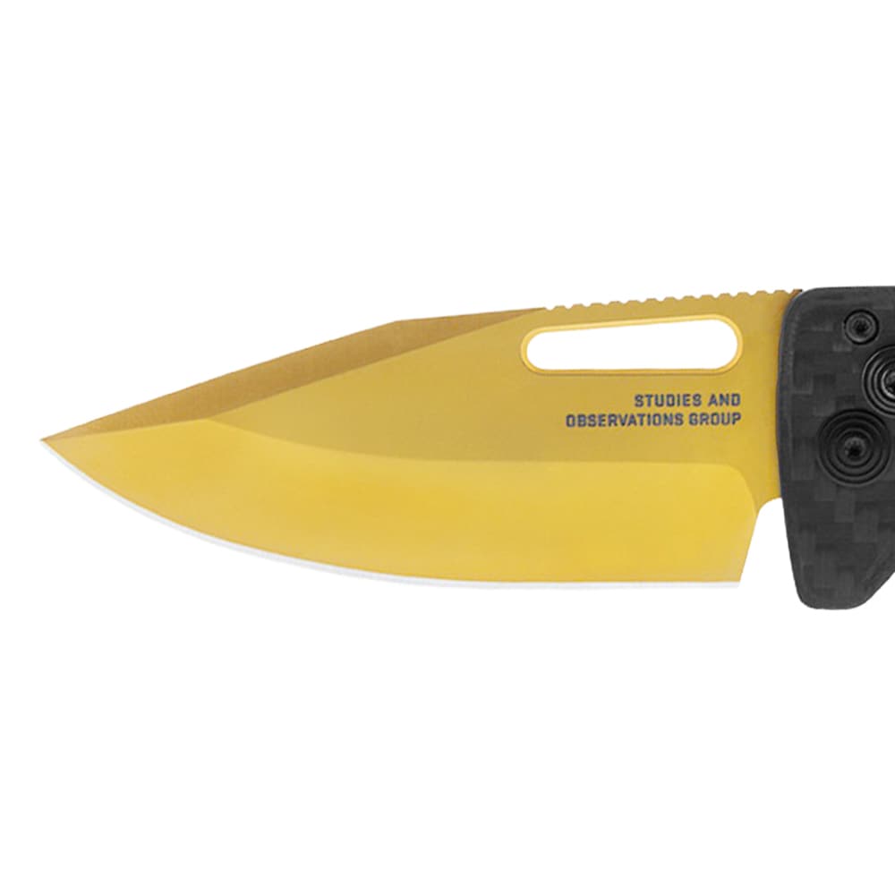 Nóż składany SOG Ultra XR - Carbon/Gold