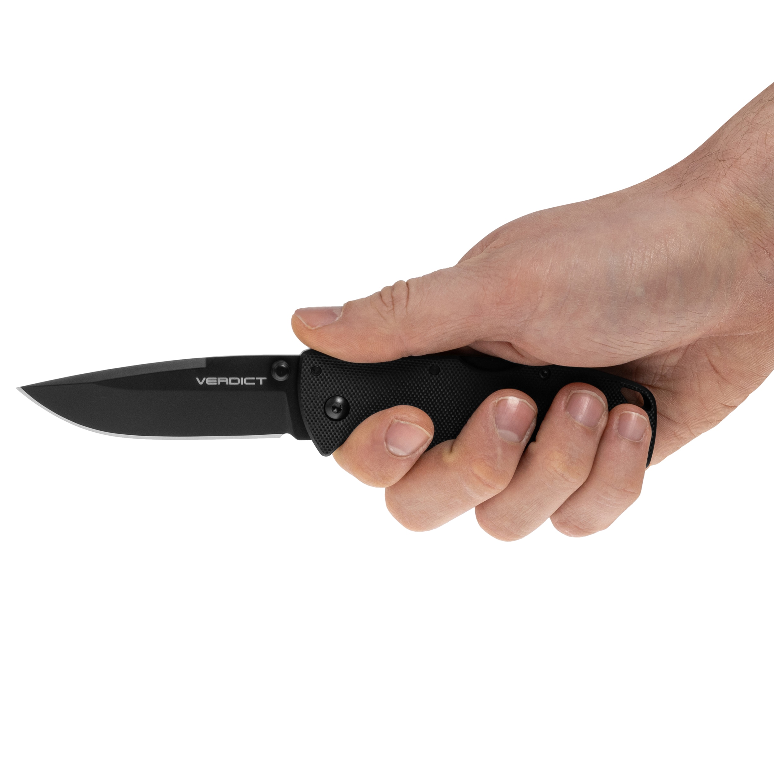 Nóż składany Cold Steel Verdict AUS-10A - Black