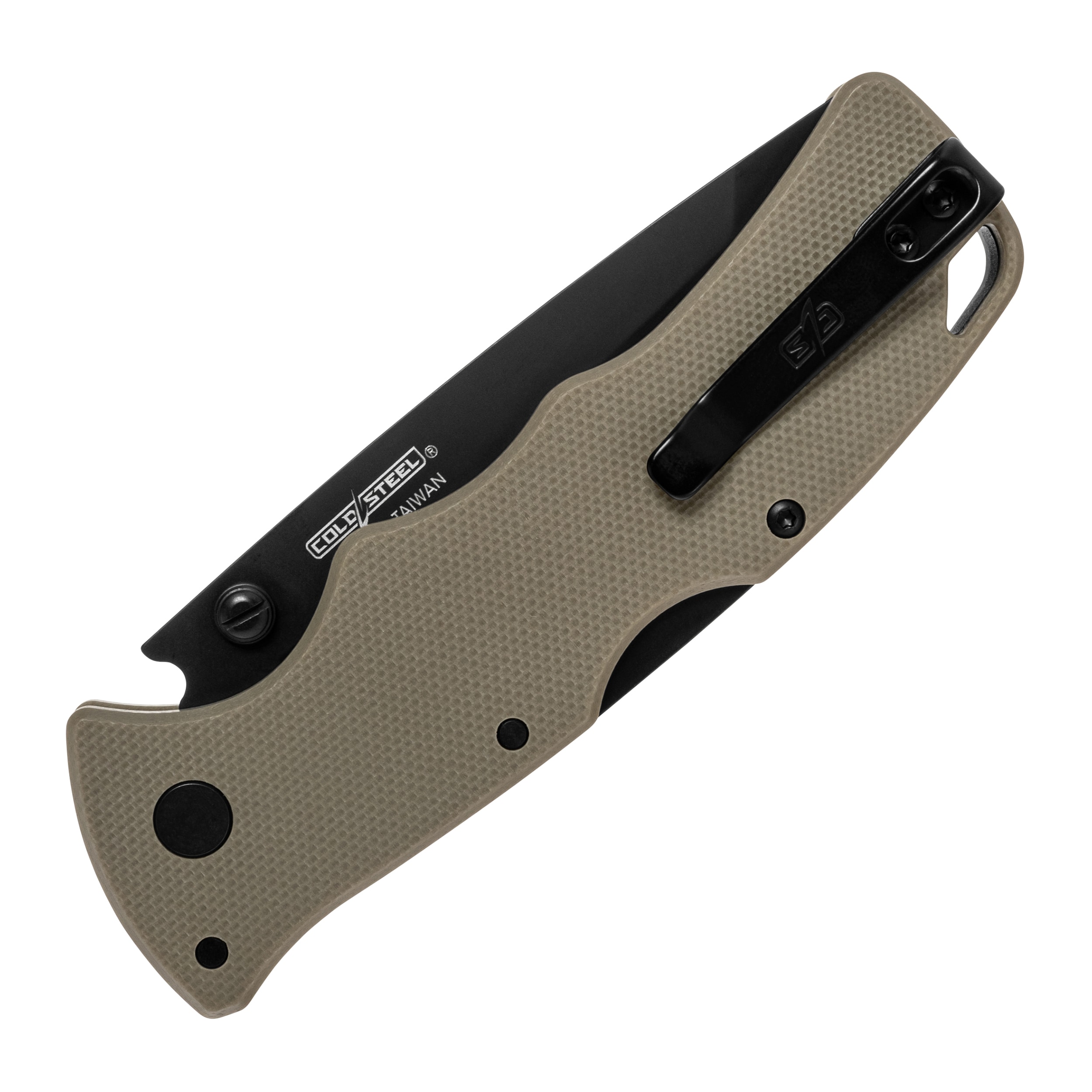 Складаний ніж Cold Steel Verdict Tanto AUS-10A - FDE