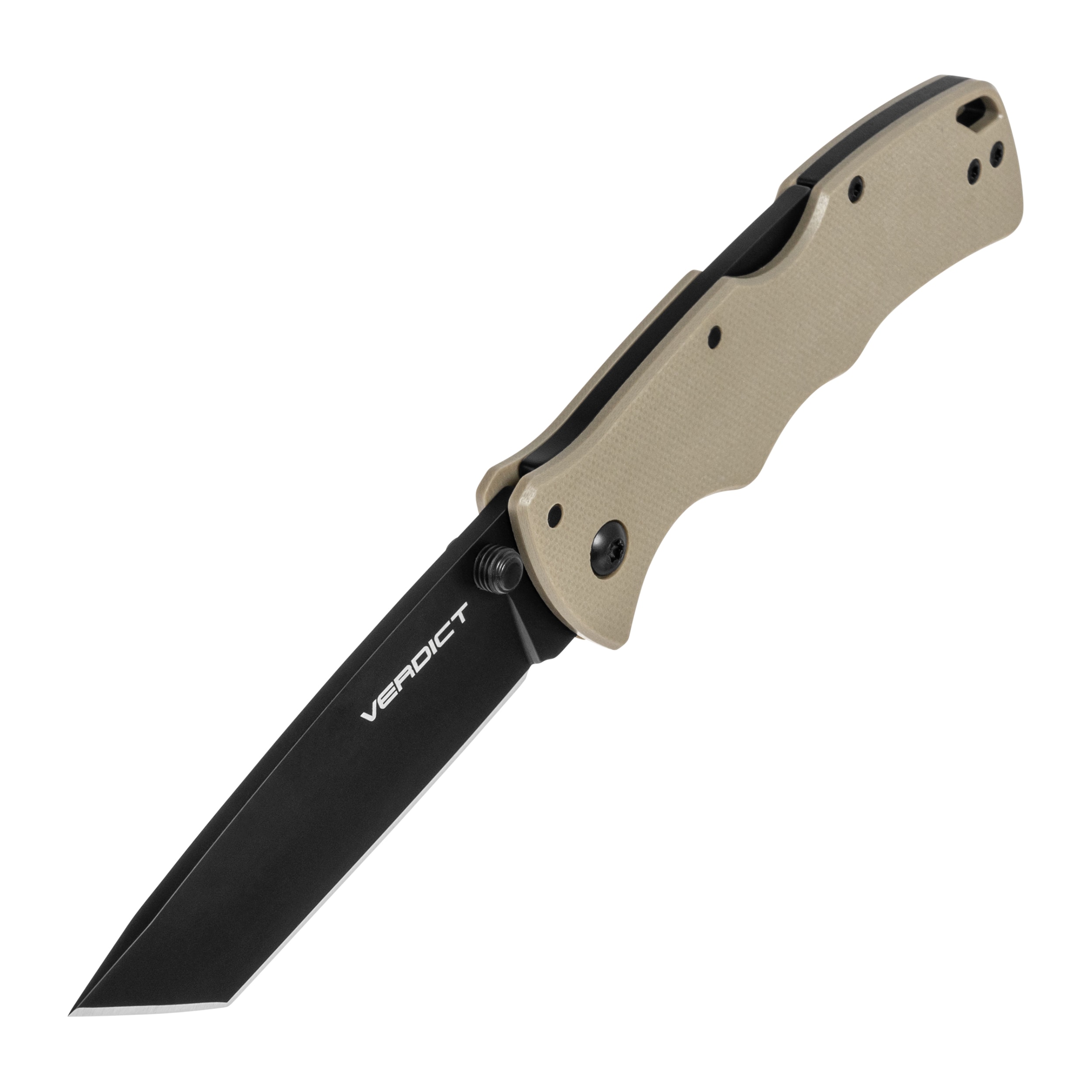 Складаний ніж Cold Steel Verdict Tanto AUS-10A - FDE