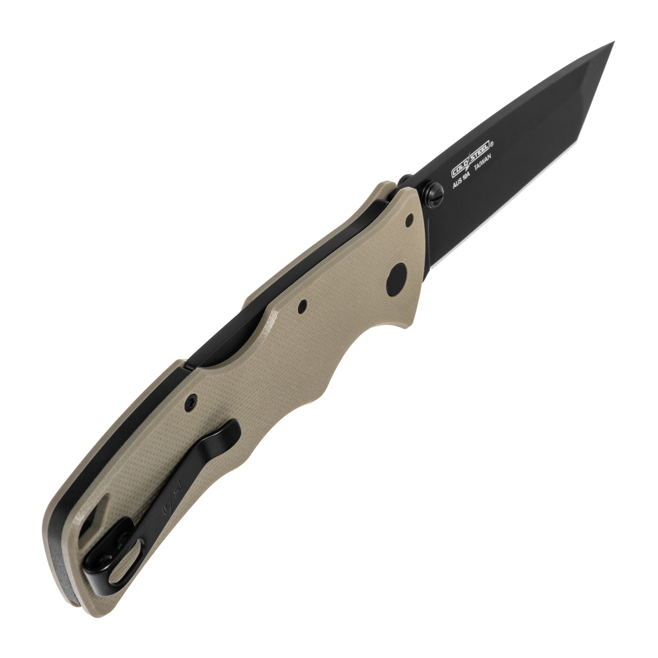 Складаний ніж Cold Steel Verdict Tanto AUS-10A - FDE