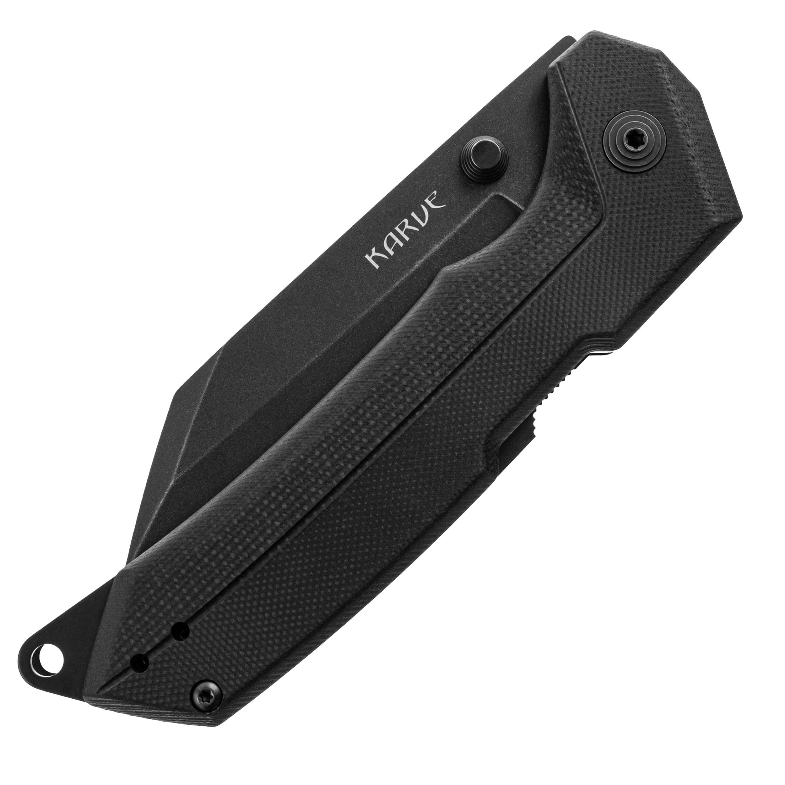 Nóż składany Karve Cold Steel AUS-10A - Black