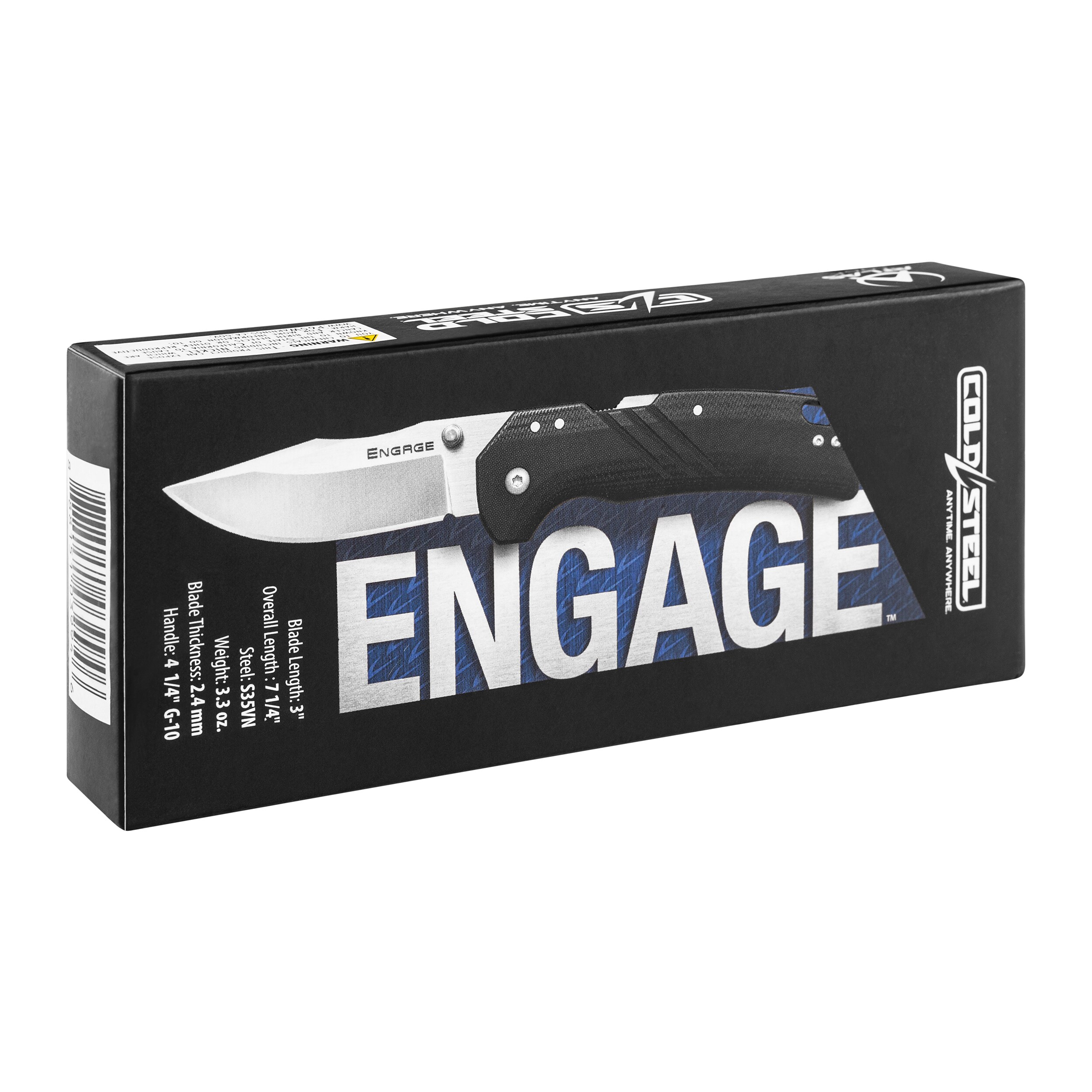 Складаний ніж Cold Steel Engage S35VN - Black