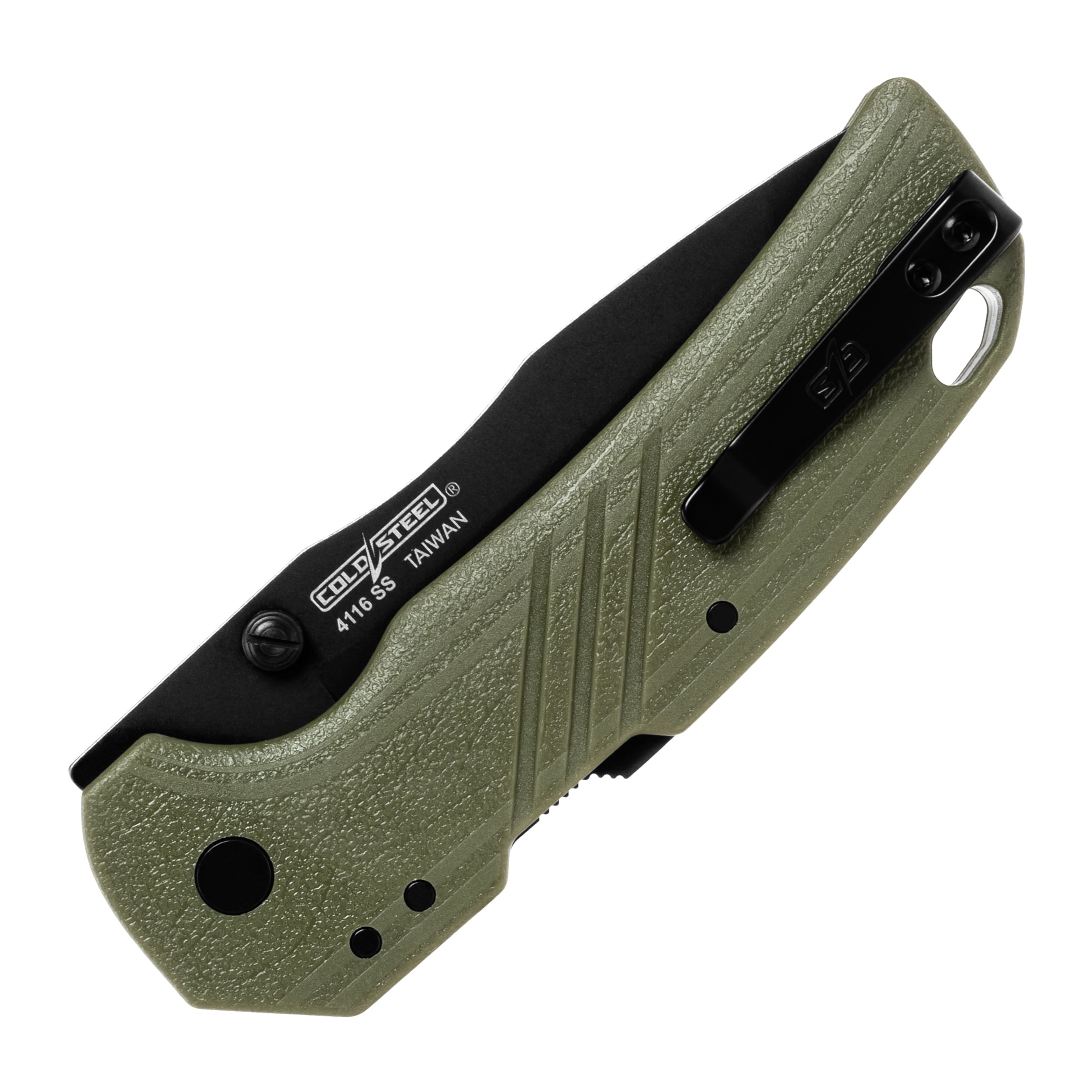 Cold Steel Engage 4116SS Tanto Folding Knife - OD Green