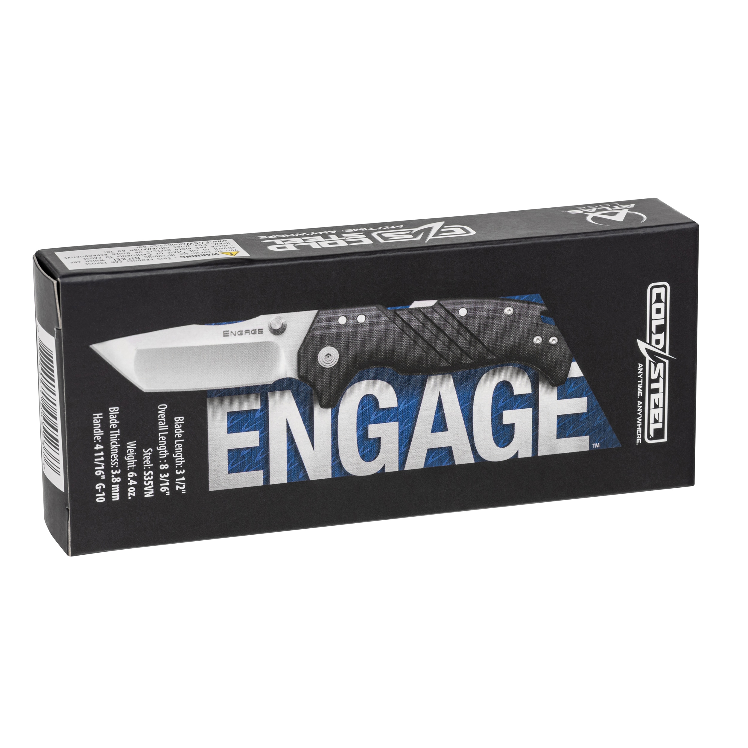 Складаний ніж Cold Steel Engage S35VN Tanto - Black