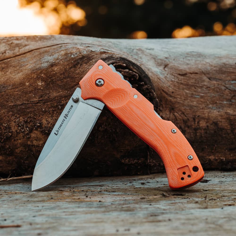 Nóż składany Cold Steel Ultimate Hunter S35VN - Orange