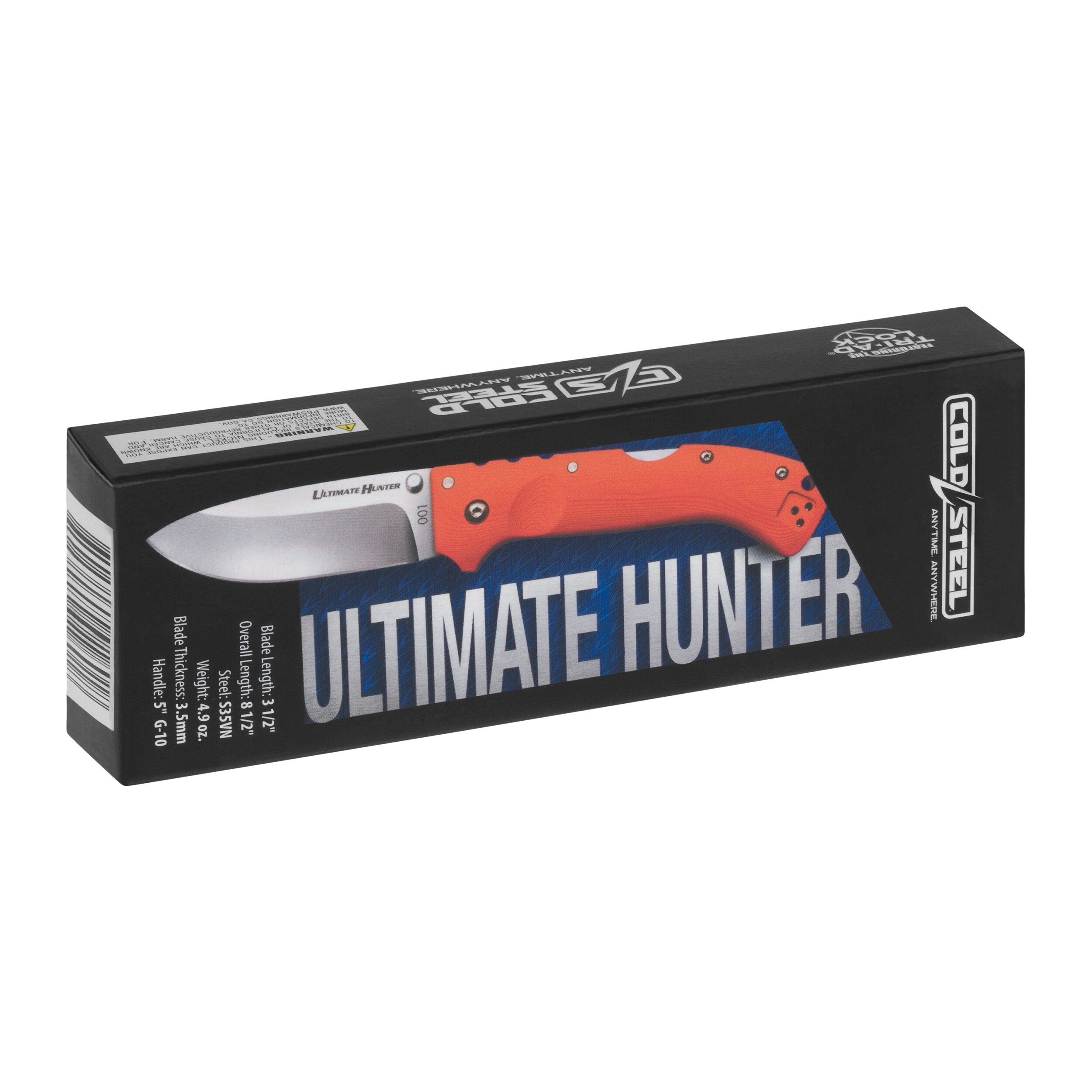 Nóż składany Cold Steel Ultimate Hunter S35VN - Orange