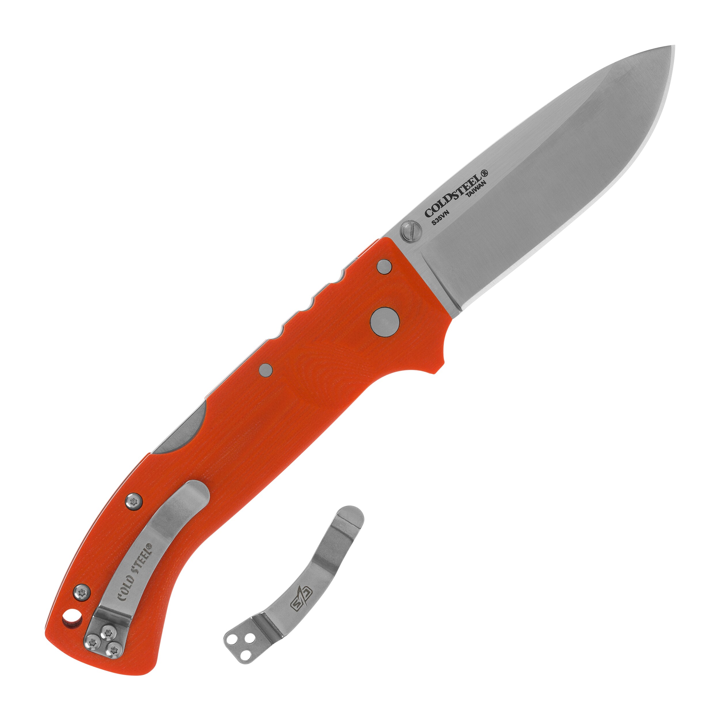 Nóż składany Cold Steel Ultimate Hunter S35VN - Orange